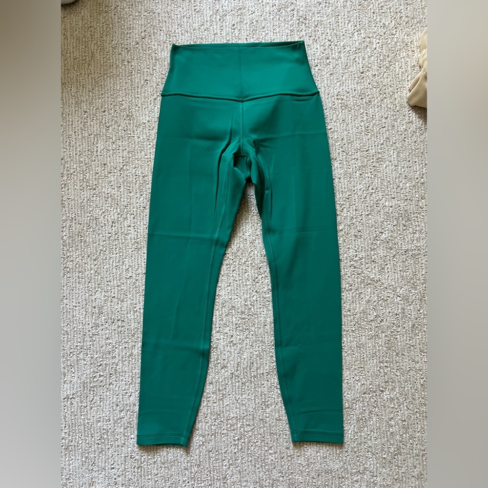 CRZ YOGA Butterluxe Leggings 25” in Cascadia Green